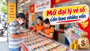 mo dai ly ve so can bao nhieu von