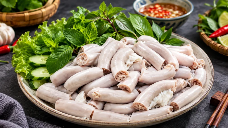 Mơ thấy lòng lợn đã luộc chín