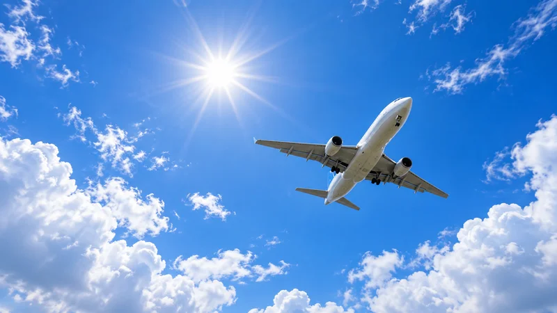 Mơ thấy một chiếc máy bay bay ngang bầu trời